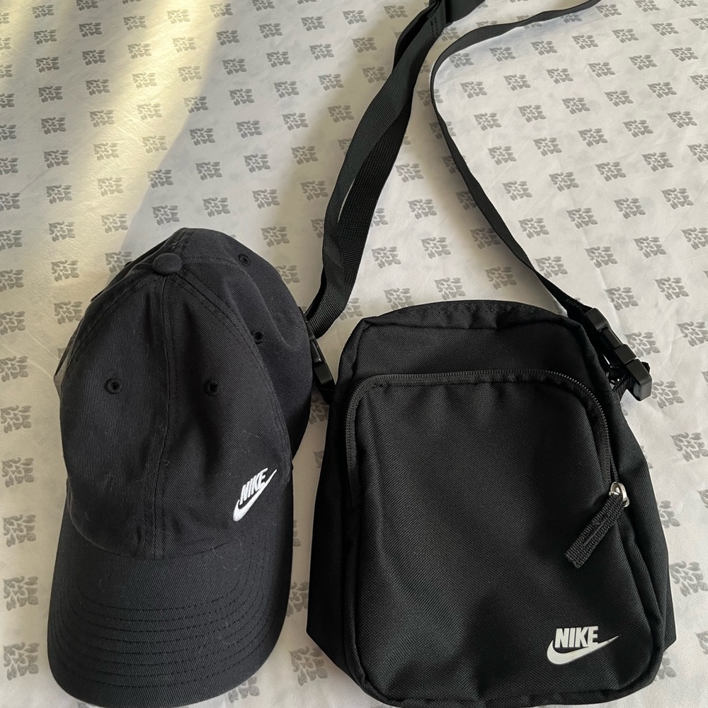 Nike Hat and Bag